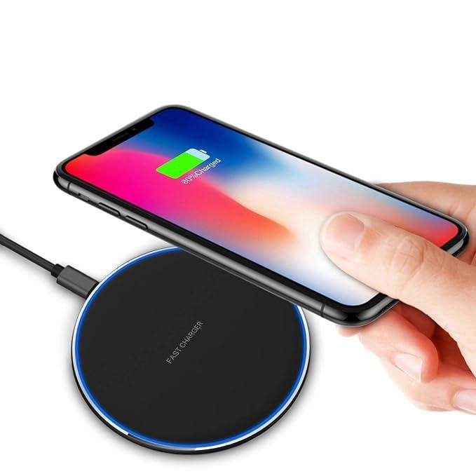 Fast Wireless Charger Pad – Universal Qi Charging Dock for All Phones