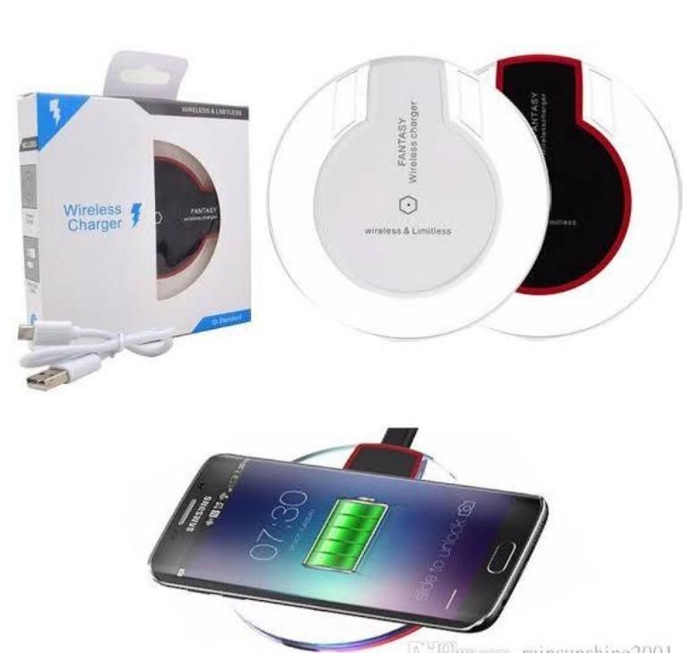 Fast Wireless Charger Pad – Universal Qi Charging Dock for All Phones