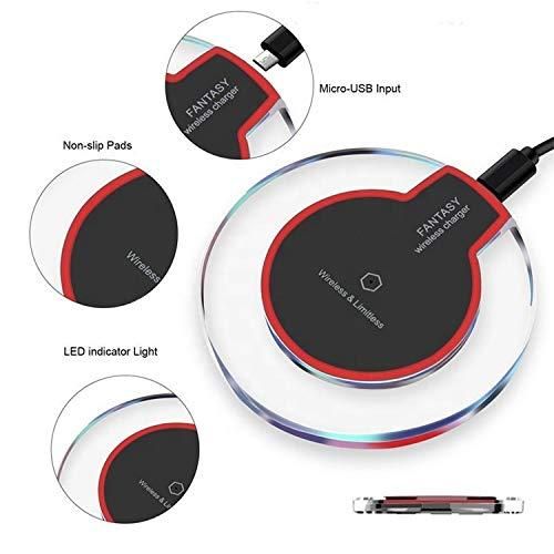 Fast Wireless Charger Pad – Universal Qi Charging Dock for All Phones