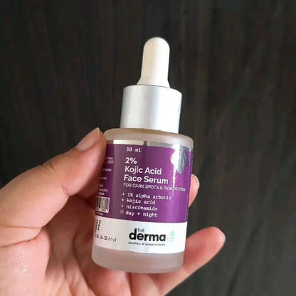 The Derma Co. 2% Kojic Acid Face Serum with 1% Alpha Arbutin & Niacinamide (10ml)