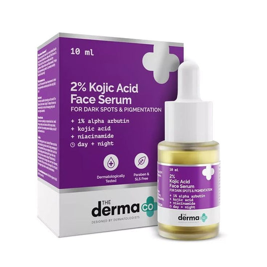 The Derma Co. 2% Kojic Acid Face Serum with 1% Alpha Arbutin & Niacinamide (10ml)